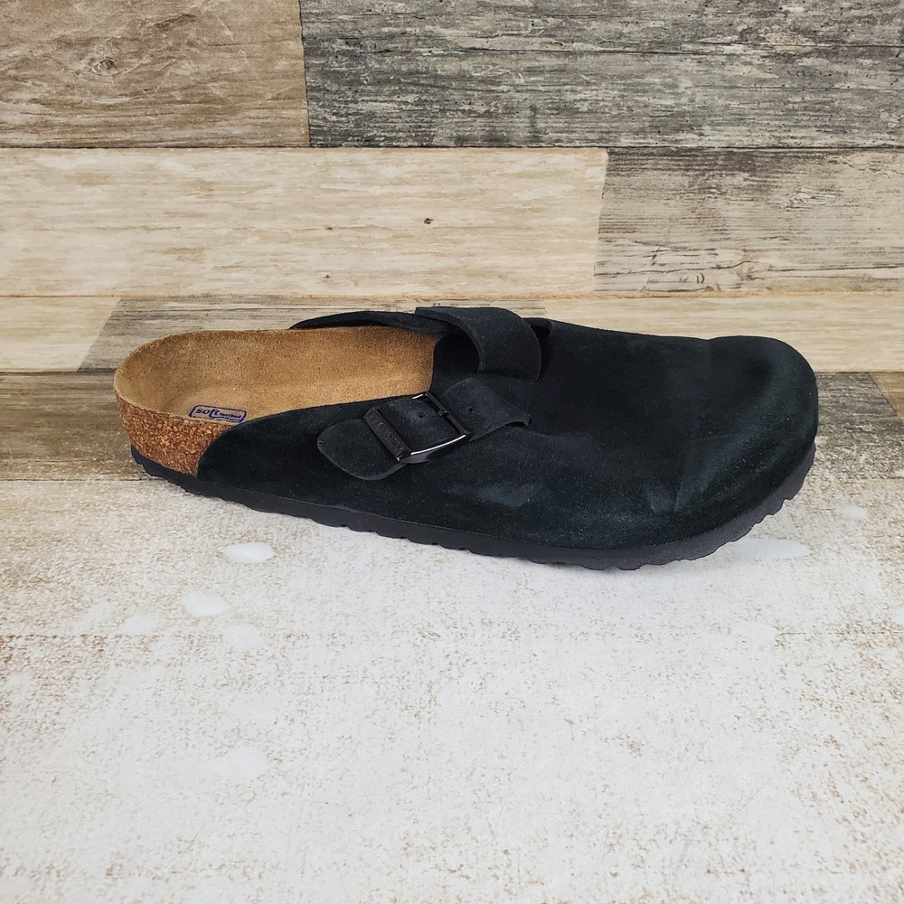 Birkenstock Boston Clogs Mens 8 / Womens 10 Narrow Slip On Soft Footbed